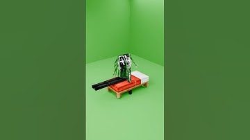 Enderman vs Cloth simulation #minecraft #youtubeshorts #3d #clothing#minecraftshorts#rtx4090