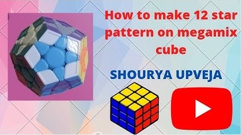 How to make 12 star ⭐pattern on megamix| SHOURYA UPVEJA