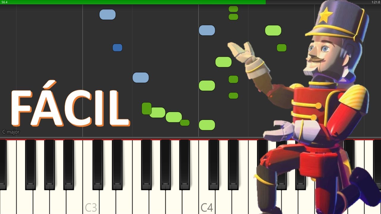 Cascanueces, La danza del hada de azúcar, [ PIANO FÁCIL 🎹] , Cover