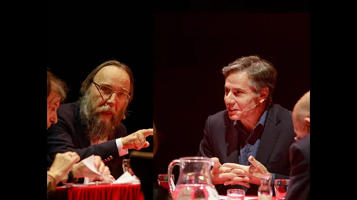 Antony Blinken confronts Alexander Dugin at the Ne...
