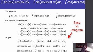 Calculus II, Lecture 9, V5 sinmx connx