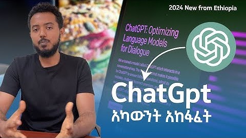 How To Use CHATGPT In Ethiopia || Create Open AI Account