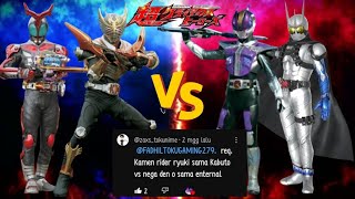 Kamen rider super climax heroes (ryuki survive & hyper kabuto vs nega den o & eternal).