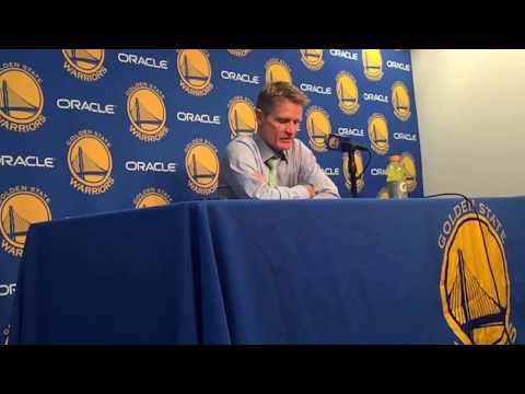 Kerr on Klay coming back: "You know Klay…conversation didn't last long. He said he wanted to play" - Kerr on Klay coming back: "You know Klay…conversation didn't last long. He said he wanted to play"