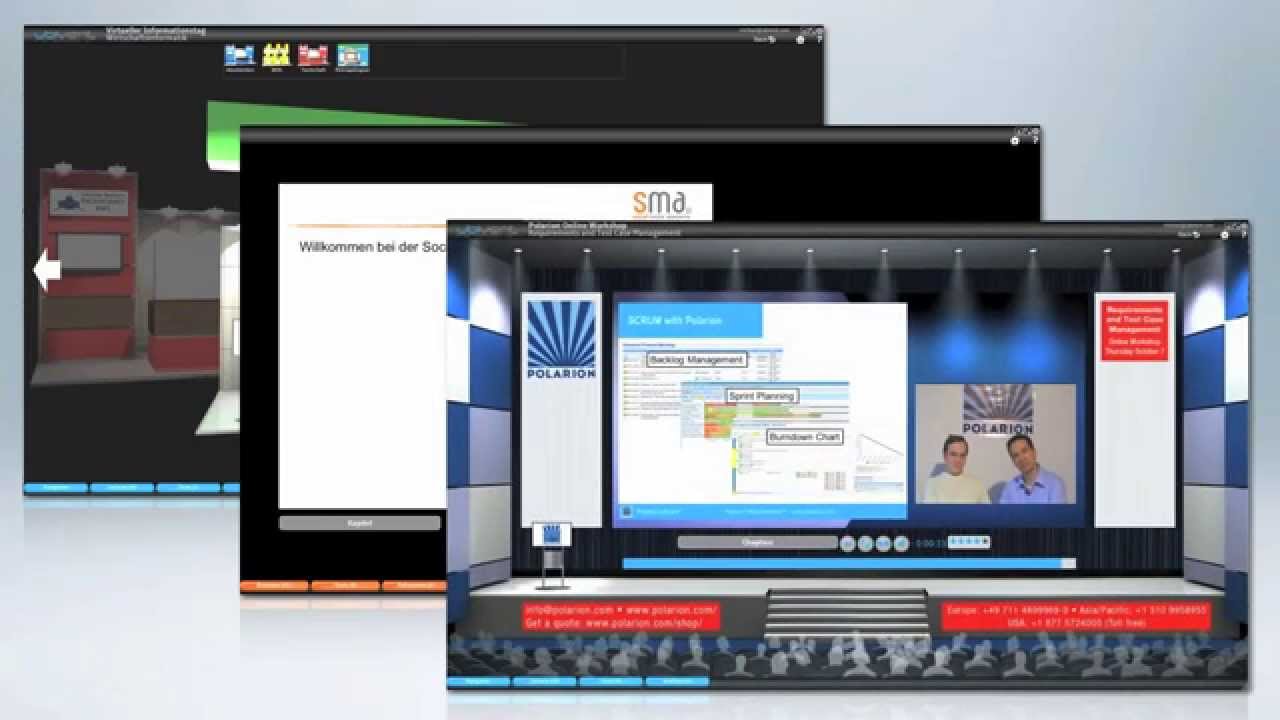 Elements of a Virtual Event (Virtual Fair / Virtual Conference / ...)