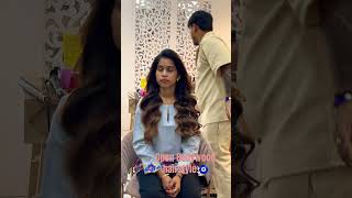 Open Bollywood Hairstyle.