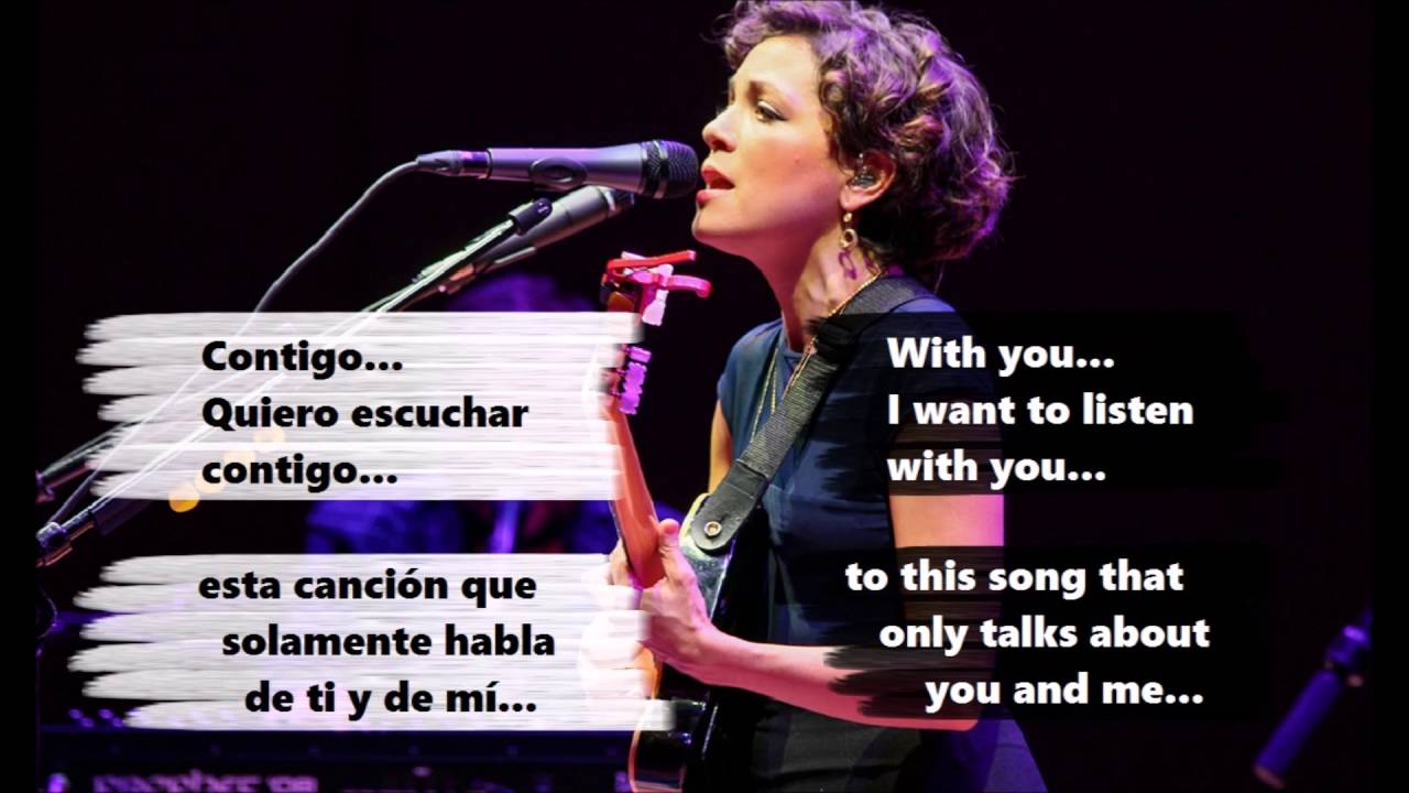 Contigo [ESP/ENG lyrics] - El Canto del Loco ft. Natalia Lafourcade