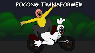 Pocong Transformer - Kartun Horor Lucu