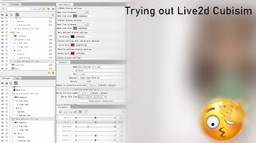 Trying out live2d Cubism for the the first time!