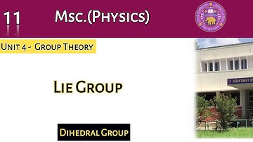 Lecture 11 Continuous Group | Lie Group (Part 1) #Grouptheory #DelhiUniversity