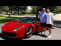 The Ferrari I bought for my Dad (IRL Stream)