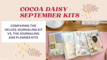 Cocoa Daisy September - Comparing Kits
