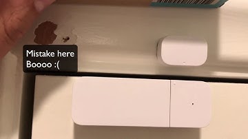 Lessons Learned  - Abode Door Window Contact Setup
