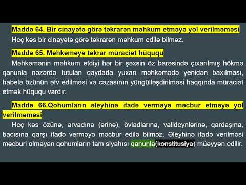 Video: Konstitusiya Konqresə hansı səlahiyyətləri verdi?
