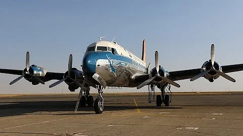 Flying the DC-4 Skymaster in South Africa