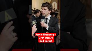 Jesse Eisenberg & Amelia Dimoldenberg Don't Talk About Balls | 97th Oscars Red Carpet Net Worth