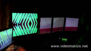 6x Panoramic screen realtime test