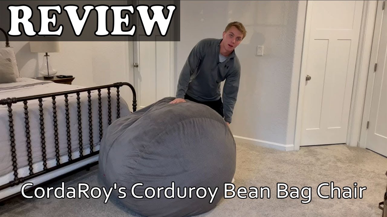 CordaRoy's Corduroy Bean Bag Chair Review YouTube