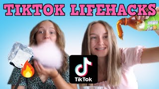 TESTAR VIRALA TIKTOK LIFEHACKS!