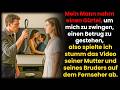 Mein Mann Nannte Mich Untreu – Ich Zeigte Das Video Seiner Mutter Und Seines Bruders Im TV!