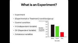 Experimental Psychology Ch05 Experimental Research