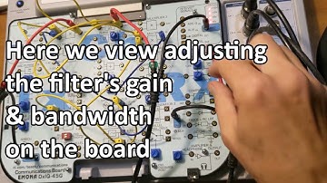 EMONA DxIQ Communications board for ni ELVIS III: BPSK example experiment