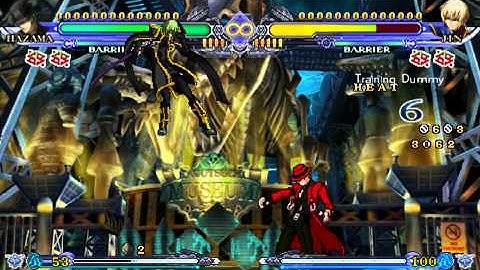 Blazblue Continuum Shift 2 Hazama Combo