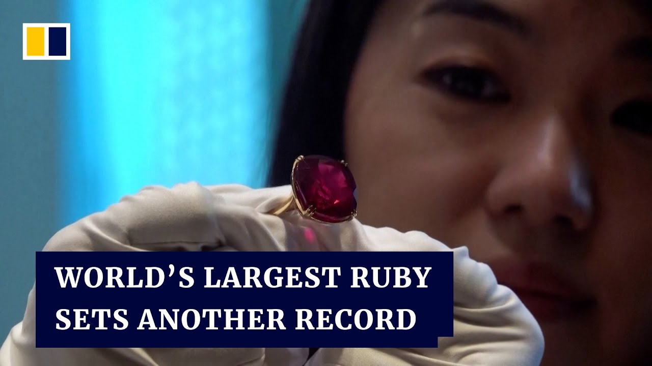 World’s largest ruby sells for record US34.8 million at New York World’s largest ruby sells for record US34.8 million at New York