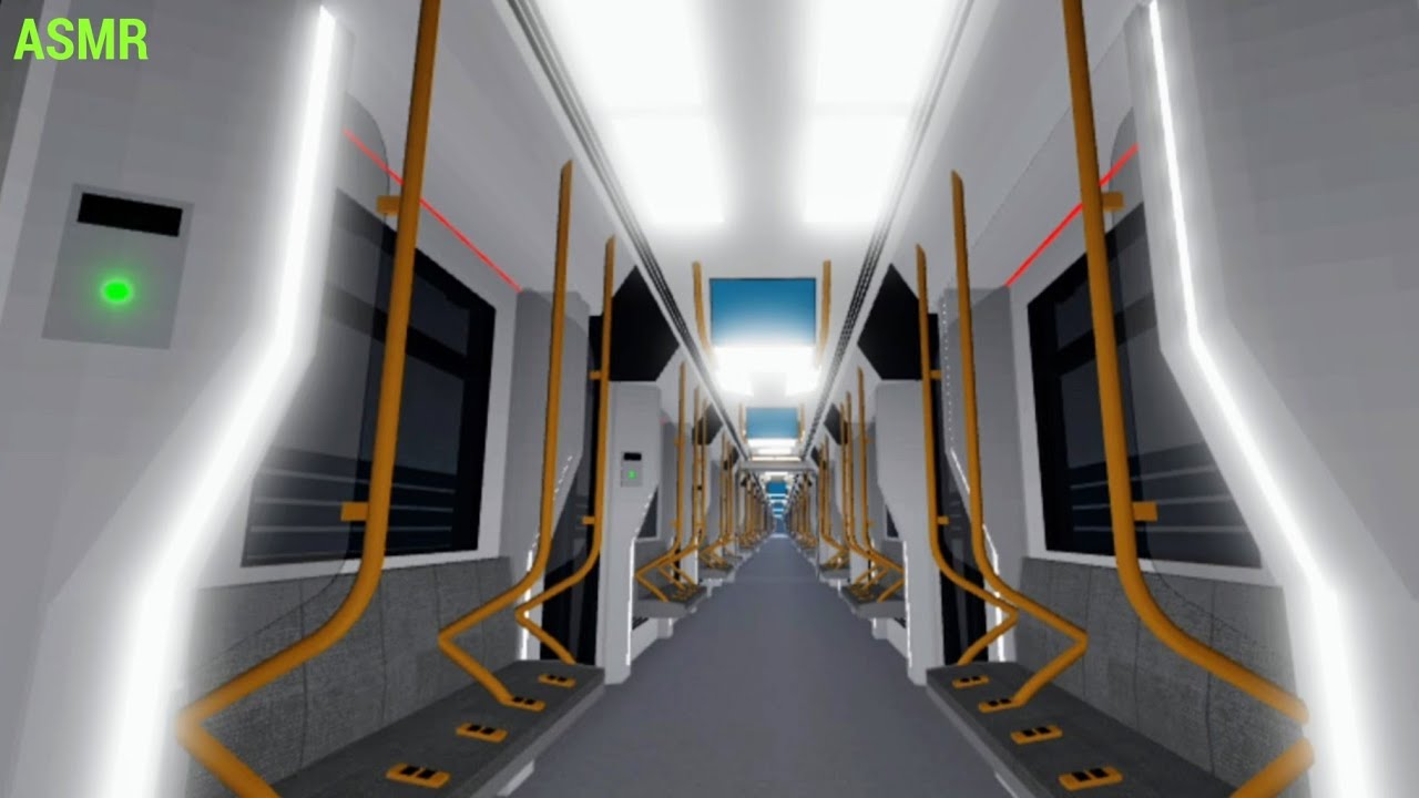 ASMR | Relaxing Train Sound | Visual Light Trigger - YouTube