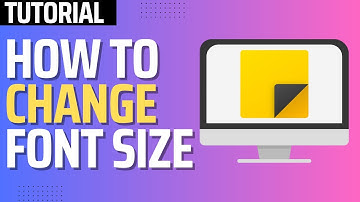How to Change Font Size in Sticky Notes in Windows 11/10