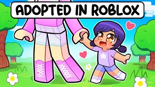 Adopted by a NEW FAMILY in ROBLOX!