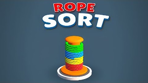 Rope Sort (by Ruff Games) IOS Gameplay Video (HD)