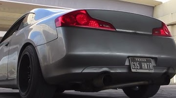 G35 Coupe Straight Pipe VS. Tomei ExpremeTi
