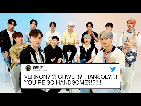 SEVENTEEN (세븐틴) Competes in a Compliment Battle 💎 | Teen Vogue