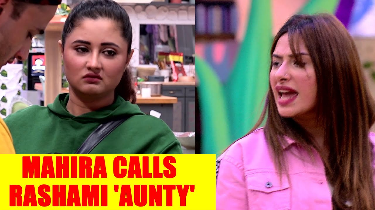 Bigg Boss 13 Update: Mahira calls Rashami 'Aunty'