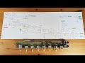 FAL stereo audio mixer channel strip circuit