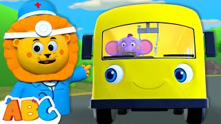 wheels on the bus doctor to the rescue hooplakidz nursery rhymes and kids songs