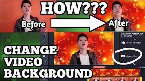 HOW TO CHANGE VIDEO BACKGROUND USING KINEMASTER (CHROMA KEY) | KINEMASTER TUTORIAL
