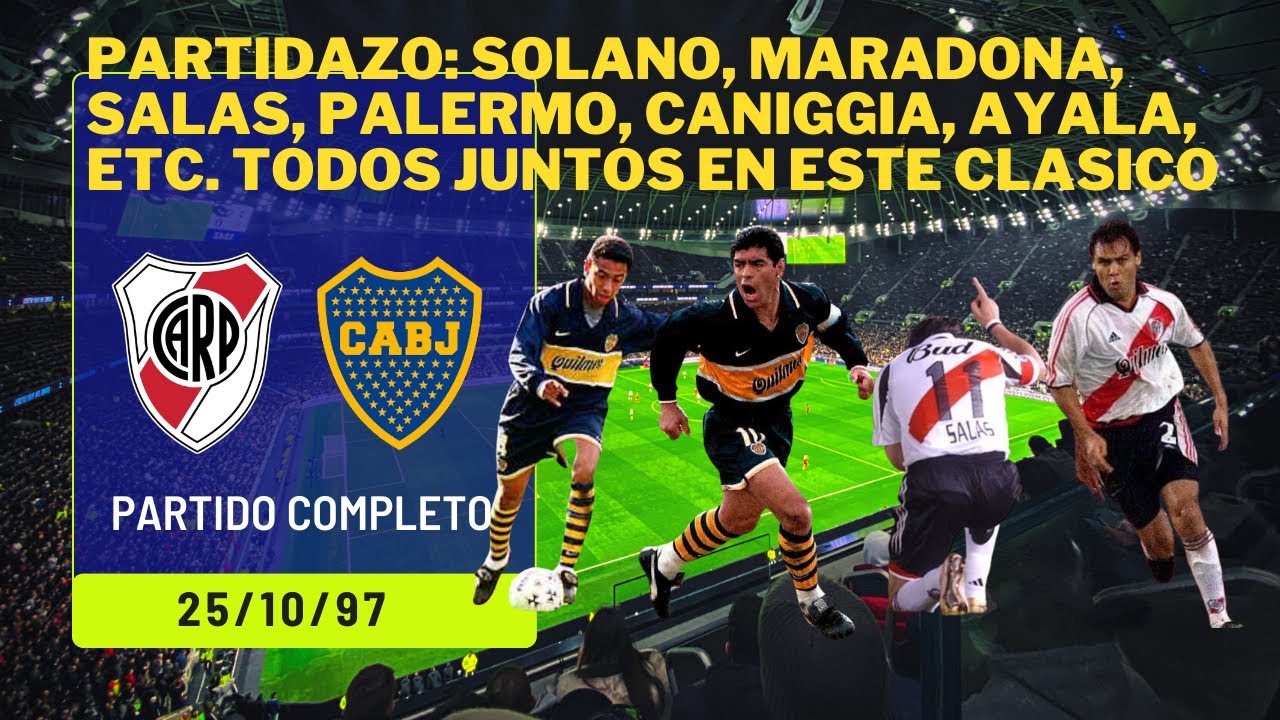 PARTIDAZO: Clásico. BOCA JUNIORS con 