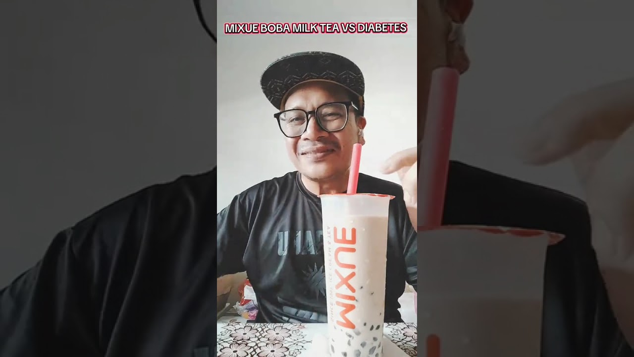 MIXUE BOBA MILK TEA VS DIABETES TEST