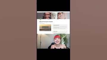 adhd self care dash | built with notion