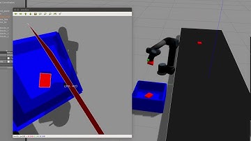 Universal Robot (UR5) Pick and Place Simulation in ROS-Gazebo