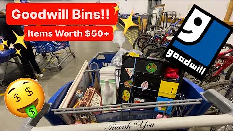 Let’s Go To Goodwill Bins! A Surprise Item Worth $$$$! Thrift With Me For EBay! +++ HAUL