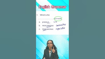 Common Errors on Adjective తెలుగులో#englishgrammarforcompetitiveexam #commonerrors #ssc_cgl #sscchsl