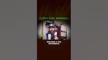 this floppy disc MIDI boombox is insane #citypop #vaporwave #y2k #90s #retro #vibes