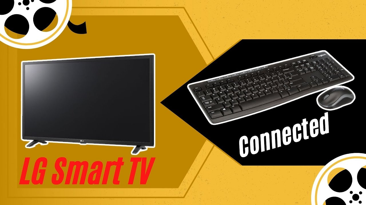 Wireless Keyboard & Mouse for LG 55LA6970 55 3D HD LED LCD Smart TV BK HS 