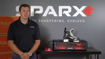 EDGE-ucation Episode 1: Which way to point the skate in the Sparx skate sharpener?