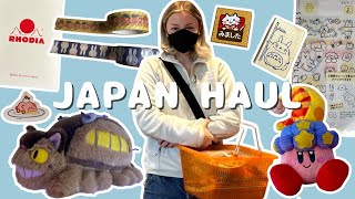 JAPAN HAUL 🐇 | everything miffy, kirby, studio ghibli, washi tape, stationary, etc.