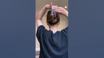 POV You Do The Perfect Claw Clip French Twist Clawclip Frenchtwist Shorts 