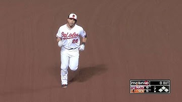 WSH@BAL: Pearce hammers a two-run homer to left field